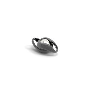 Magnet ball infinity silver 925 rhodium plated