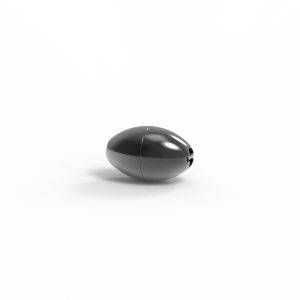 Magnet Olive close Silber 999 schwarz rhod.
