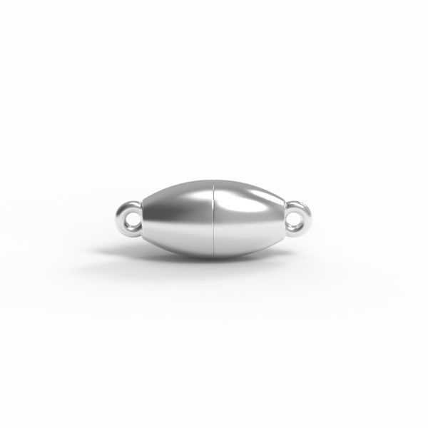 Magnet Olive classic Silber 925 rhodiniert
