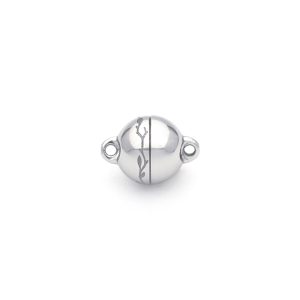 Magnet ball PatentX Nature silver 999 rhodium plated