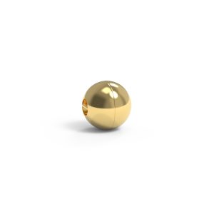 Magnet ball close 14kt yellow gold