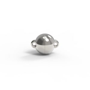 Magnet ball power silver 999 platinum plated