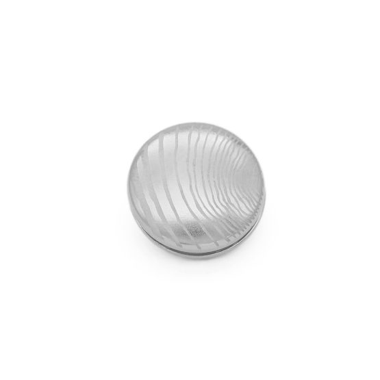 Magnet ball shaft 10 mm rose/white (10KWSomS)