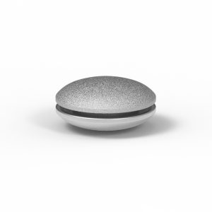 Magnet Discus close Silber 925 rhodiniert