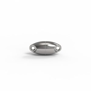 Magnet olive stainless steel polished steel
